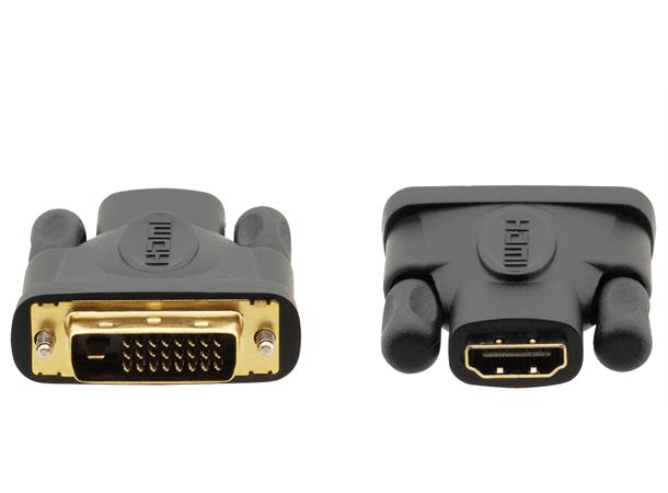 Kramer Adapter DVI - HDMI Overgang  DVI-D Male - HDMI Female